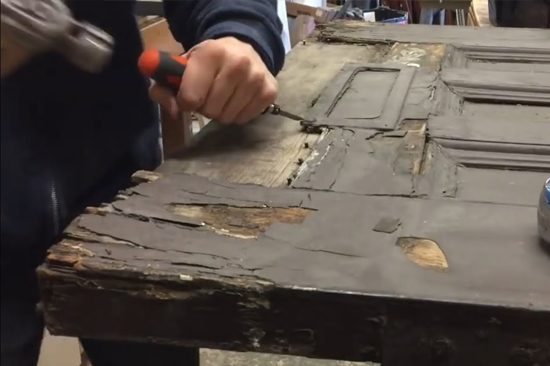 Carpinteria-wooden-door-repair