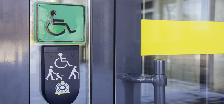 automatic handicap door opener in Carpinteria