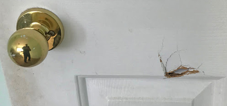 interior door hole repair Carpinteria